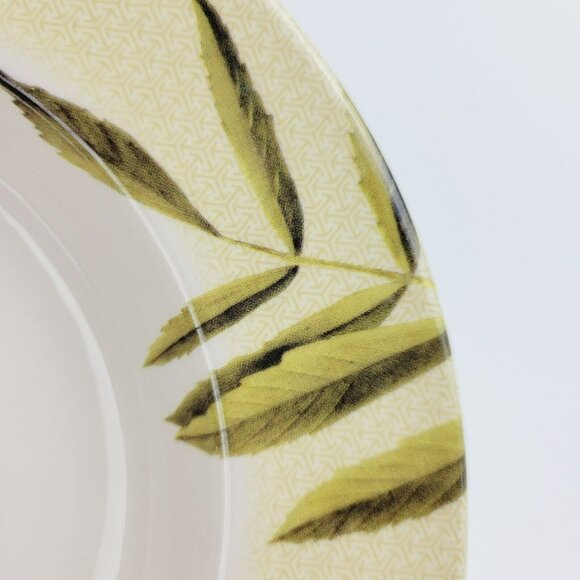 Spode Fruit Haven Rim Soup Bowl Butterfly Bee Fruit & Leaves, Fall Autumn Dishes - Picture 7 of 15